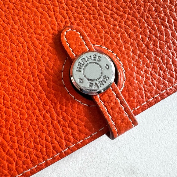 Orange Dogon Duo Wallet - Picture 10 of 11